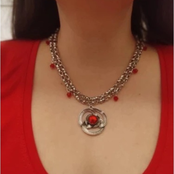 rhaenyra targaryen Valyrian necklace daemon house of dragon game of thrones - Picture 12 of 17